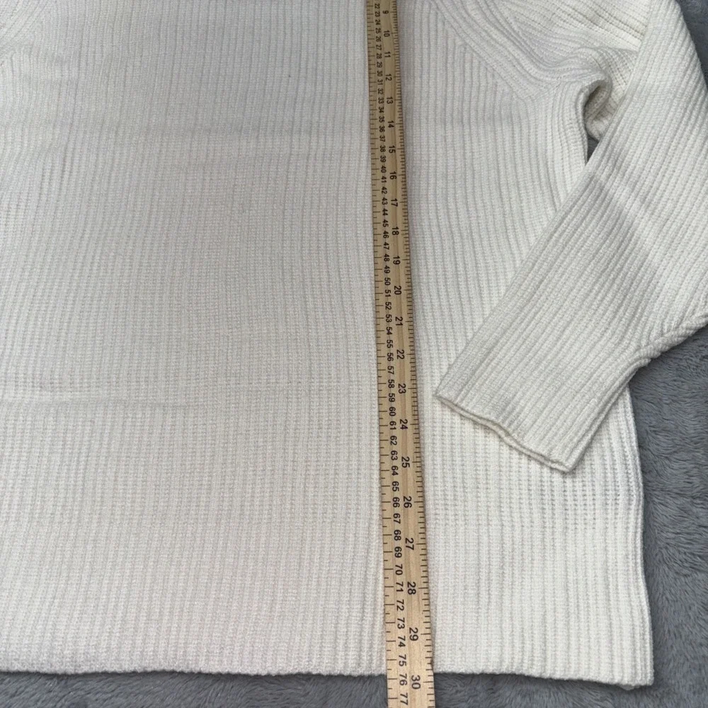 7 Diamonds Men's Twin City Rolled Turtleneck Sweater XL  Ivory 4 Way Stretch NWT